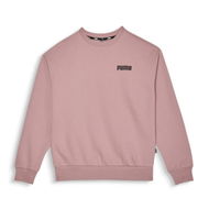 Detailed information about the product Essentials Small Logo Women's Crew Top in Future Pink by PUMA