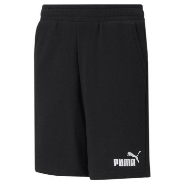 Essentials Sweat Shorts Youth in Black, Size 3T, Cotton/Polyester by PUMA