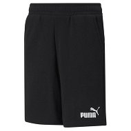 Detailed information about the product Essentials Sweat Shorts Youth in Black, Size 3T, Cotton/Polyester by PUMA