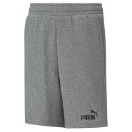 Detailed information about the product Essentials Sweat Shorts Youth in Medium Gray Heather, Size 4T, Cotton/Polyester by PUMA