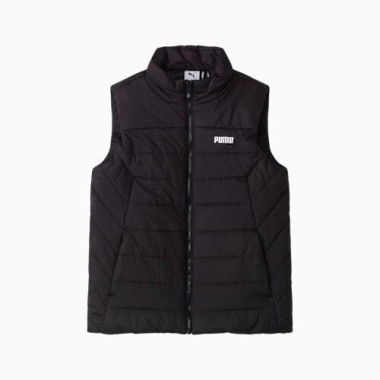 Essentials Women's Padded Vest in Black, Size XL, Polyester by PUMA