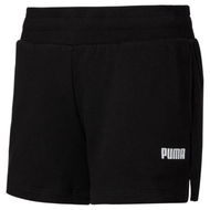 Detailed information about the product Essentials Women's Sweat Shorts in Black, Size XL, Cotton/Elastane by PUMA