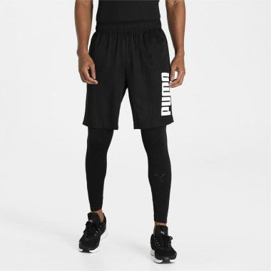 Essentials Woven 9 Men's Shorts in Black, Size Medium, Polyester by PUMA