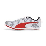 Detailed information about the product evoSPEED Star 8 Track and Field Shoes in Black/White/Red, Size 11, Synthetic by PUMA Shoes