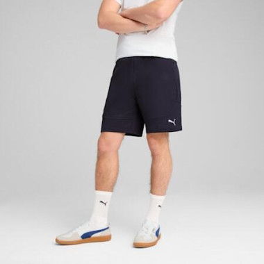 EVOSTRIPE 8 Men's Shorts in New Navy, Size Medium, Cotton/Polyester by PUMA