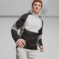 Detailed information about the product Evostripe Men's Hoodie in Concrete Gray, Size XL, Cotton/Polyester by PUMA