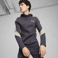 Detailed information about the product EVOSTRIPE Men's Hoodie in Galactic Gray, Size Large, Polyester/Cotton by PUMA