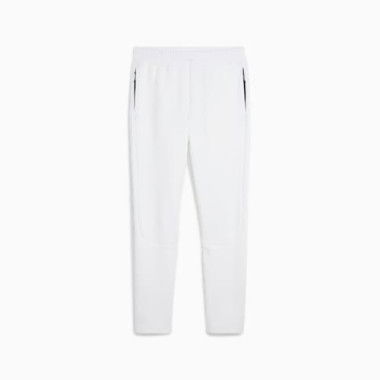 EVOSTRIPE Men's Pants in White, Size Large, Cotton/Polyester by PUMA