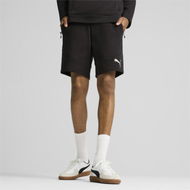 Detailed information about the product EVOSTRIPE Men's Shorts in Black, Size Small, Cotton/Polyester by PUMA