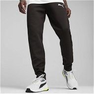 Detailed information about the product EVOSTRIPE Men's Sweatpants in Black, Size Large, Cotton/Polyester by PUMA