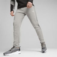 Detailed information about the product EVOSTRIPE Men's Sweatpants in Concrete Gray, Size 2XL, Cotton/Polyester by PUMA