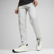 Detailed information about the product EVOSTRIPE Women's Pants in Light Gray Heather, Size Small, Cotton/Polyester by PUMA