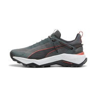 Detailed information about the product Explore NITRO Men's Hiking Shoes in Mineral Gray/Black/Active Red, Size 13, Textile by PUMA Shoes