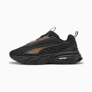 Detailed information about the product Fade Sneakers Unisex in Black/Heat Fire, Size 4.5, Synthetic by PUMA