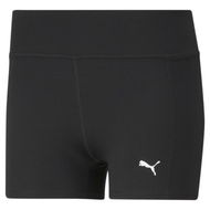 Detailed information about the product Favourite 3 Short Women's Training Tights in Black, Size Medium, Polyester/Elastane by PUMA