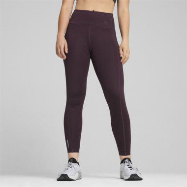 Favourite FOREVER High Waist 7/8 Women's Training Leggings in Midnight Plum, Size Medium, Polyester/Elastane by PUMA