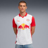 Detailed information about the product FC Red Bull Salzburg 25/26 Home Jersey Shirt Men in White/Red, Size Small, Polyester by PUMA