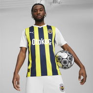 Detailed information about the product FenerbahÃ§e S.K. 23/24 Men's Home Jersey Shirt in Medieval Blue/Blazing Yellow/White, Size Small, Polyester by PUMA