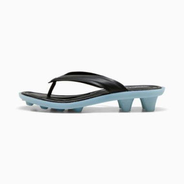 FENTY x Women's Cat Cleat Slides in Black/Haute Tropic, Size 6, Synthetic by PUMA