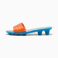 Detailed information about the product FENTY x Women's Chic Slides in Rickie Orange/Racing Blue, Size 8, Synthetic by PUMA