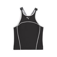 Detailed information about the product FIT Fitted Women's Tank Top in Black, Size Large, Polyester/Elastane by PUMA