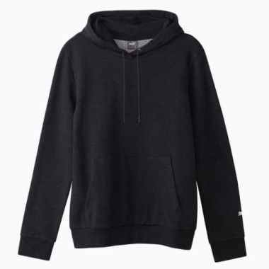 Fleece Women's Hoodie in Dark Gray Heather, Size XL, Cotton/Polyester by PUMA