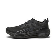 Detailed information about the product ForeverRun NITRO Knit Men's Running Shoes in Black/Shadow Gray, Size 9, Synthetic by PUMA Shoes