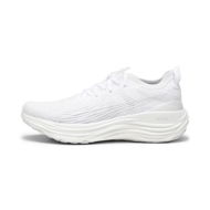 Detailed information about the product ForeverRun NITRO Knit Men's Running Shoes in White/Feather Gray, Size 7.5, Synthetic by PUMA Shoes