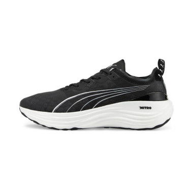 ForeverRun NITROâ„¢ Men's Running Shoes in Black, Size 7, Synthetic by PUMA Shoes