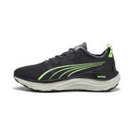 Detailed information about the product ForeverRun NITROâ„¢ Men's Running Shoes in Black/Cool Dark Gray/Speed Green, Size 7, Synthetic by PUMA Shoes