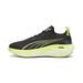 ForeverRun NITROâ„¢ Men's Running Shoes in Black/Lime Pow/Mineral Gray, Size 7, Synthetic by PUMA Shoes. Available at Puma for $150.00