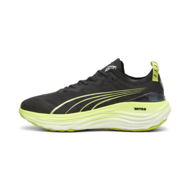 Detailed information about the product ForeverRun NITROâ„¢ Men's Running Shoes in Black/Lime Pow/Mineral Gray, Size 8, Synthetic by PUMA Shoes