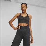 Detailed information about the product Formknit Seamless Women's Low Support Bra in Black/Strong Gray, Size Large, Nylon/Polyester/Elastane by PUMA