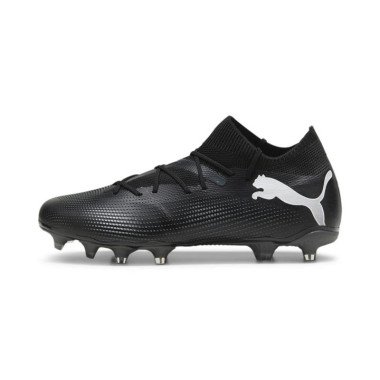 FUTURE 7 MATCH FG/AG Men's Football Boots in Black/White, Size 9, Textile by PUMA Shoes