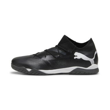 FUTURE 7 MATCH IT Men's Football Boots in Black/White, Size 10.5, Synthetic by PUMA Shoes