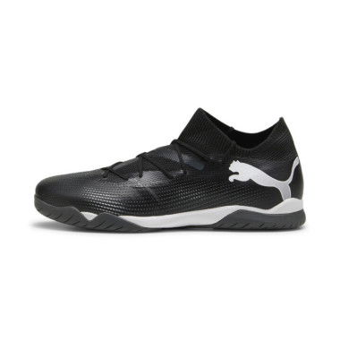 FUTURE 7 MATCH IT Men's Football Boots in Black/White, Size 8.5, Synthetic by PUMA Shoes