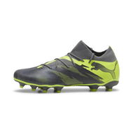 Detailed information about the product FUTURE 7 MATCH RUSH FG/AG Men's Football Boots in Strong Gray/Cool Dark Gray/Electric Lime, Size 8, Textile by PUMA Shoes