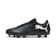 Detailed information about the product FUTURE 7 PLAY FG/AG Men's Football Boots in Black/White, Size 11.5, Textile by PUMA Shoes