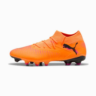 FUTURE 8 MATCH FG/AG Football Boots Unisex in Heat Fire/Black/Ravish, Size 7, Textile by PUMA Shoes