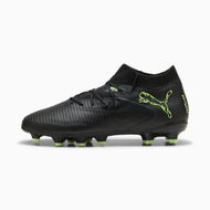 Detailed information about the product FUTURE 8 PRO FG/AG Football Boots Youth in Black/Fizzy Light/Green Terrain, Size 12, Textile by PUMA Shoes