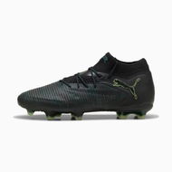 Detailed information about the product FUTURE 8 ULTIMATE FG Football Boots Unisex in Black/Fizzy Light/Green Terrain, Size 4.5 by PUMA Shoes