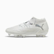 Detailed information about the product FUTURE 8 ULTIMATE FG Football Boots Unisex in White/Matte Silver, Size 4.5, Textile by PUMA Shoes