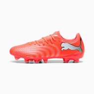 Detailed information about the product FUTURE 9 PLAY FG/AG Women's Football Boots in Glowing Red/White/Black, Size 5.5, Textile by PUMA Shoes