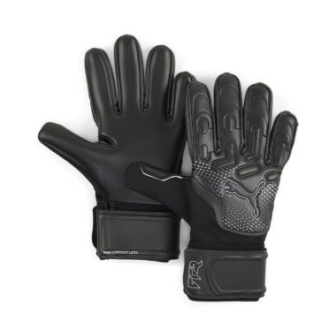 FUTURE Match Goalkeeper Gloves in Black/Silver, Size 7, Latex by PUMA