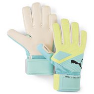 Detailed information about the product FUTURE Match Negative Cut Unisex Football Goalkeeper Gloves in Electric Peppermint/Fast Yellow, Size 11, Polyester by PUMA