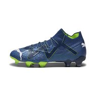 Detailed information about the product FUTURE ULTIMATE FG/AG Women's Football Boots in Persian Blue/White/Pro Green, Size 6.5, Textile by PUMA Shoes