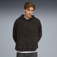 Detailed information about the product FUTURE.PUMA.ARCHIVE Boxy Washed Unisex Hoodie in Black, Size 2XL