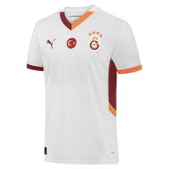 Detailed information about the product Galatasaray SK 24/25 Away Men's Jersey Shirt in White/Red Rhythm, Size Medium, Polyester by PUMA