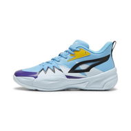 Detailed information about the product Genetics Unisex Basketball Shoes in Luminous Blue/Icy Blue, Size 12, Textile by PUMA Shoes