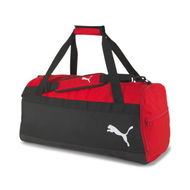 Detailed information about the product GOAL Medium Duffel Bag Bag in Red/Black, Polyester by PUMA